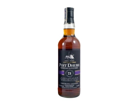 Whisky Blended PRÀBAN Poit Dhubh 21 Anos (0.7 L - 1 Unidade)