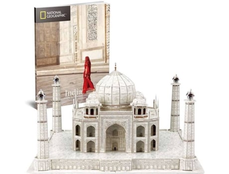 Puzzle 3D  Taj Mahal (Idade Minima: 8 anos - 87 peças)