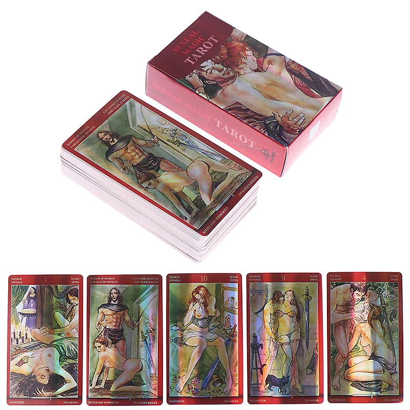 Compre Tarot De Cartas Mágicas Sexuais Jogo de tabuleiro Inglês