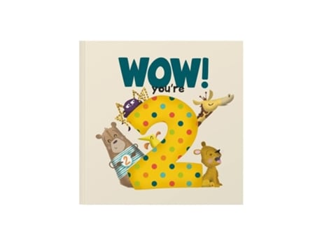 Livro WOW! Youre Two birthday book de Steve Wilson (Inglês)