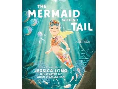 Livro Mermaid with No Tail de Jessica Long (Inglês - Capa Dura)