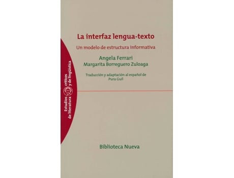 Livro Interfaz Lengua Texto,La de Borreguero Ferrari (Espanhol)