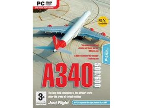 A340500/600 Expansion Pack For Fs2004/Fsx (Pc Dvd)  Videogames