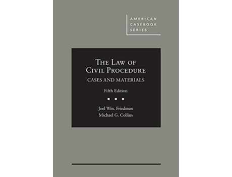 Livro Law of Civil Procedure de Joel Friedman e Michael Collins (Inglês - Capa Dura)