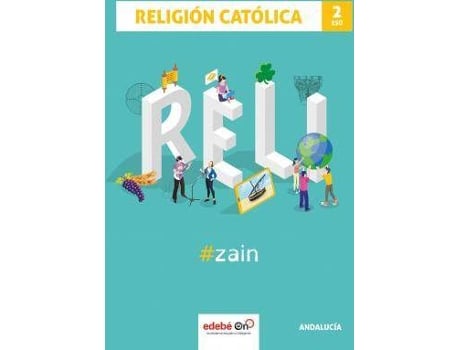 Livro Religión 2 ESO #zain de Obra Colectiva Edebé (Espanhol)