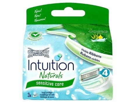 Lâminas Descartáveis WILKINSON SWORD Intuition Sensitive Replacement Blades (3 Unidades)