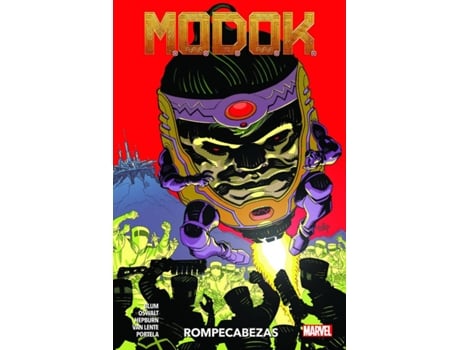 Livro 100% Marvel Coediciones M.O.D.O.K. Rompecabezas de Patton Oswalt (Espanhol)