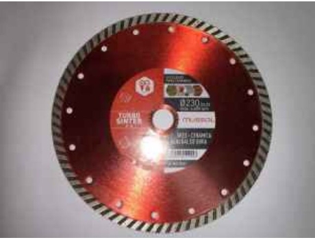 Lâmina de Diamante Turbo Sinter 10 230 Mm Wtsi230 MUSSOL