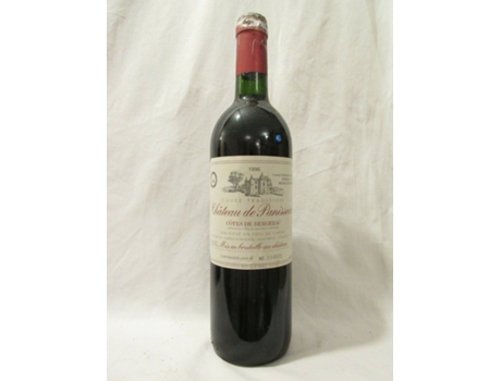 Vinho Tinto CHÂTEAU PANISSEAU 1986 (75 cl - 1 unidade)