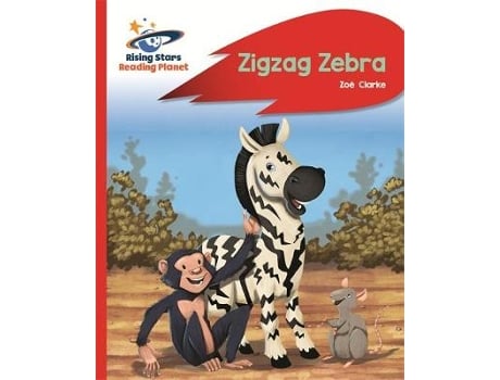 Livro reading planet - zigzag zebra - red b: rocket phonics de zoe clarke (inglês)