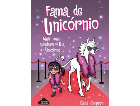 Livro Bia e o Unicórnio: Fama de Unicórnio de Dana Simpson (Português)