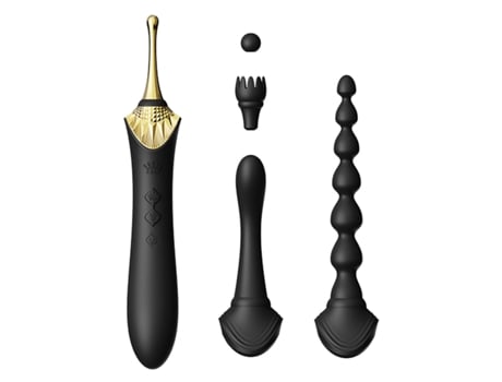 Vibrador Clitoriano Curvo Zalo Bess 2 Preto