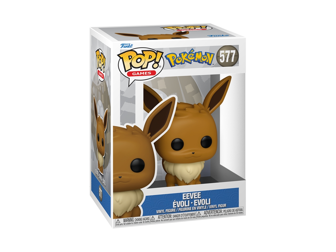 Figura FUNKO Pop Games Pok mon Eevee Worten.pt