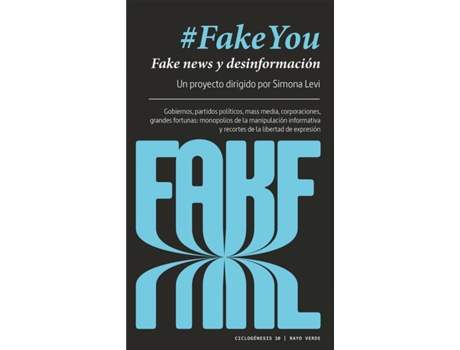 Livro #Fakeyou de Simona Levi (Espanhol)