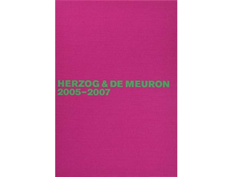 Livro Herzog de Meuron 20052007 German Edition de Gerhard Mack (Alemão)