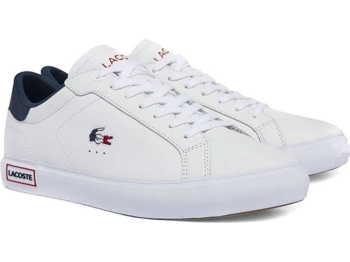 Lacoste best sale tenis branco