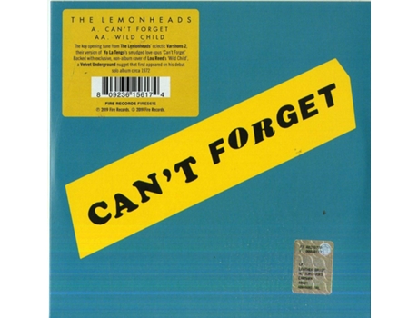 Vinil The Lemonheads - Can`T Forget / Wild Child