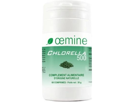 Suplemento Alimentar OEMINE Chlorella - Desintoxicante E Purificante (60 cápsulas)