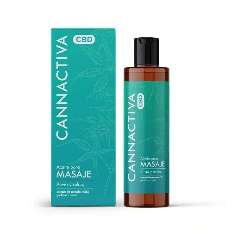 Óleo de Massagem CANNACTIVA CBD 200ml