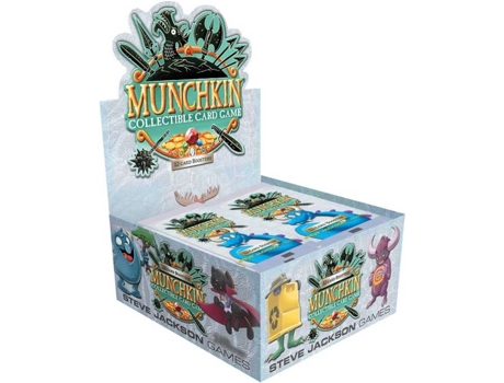 Jogo de Cartas  Munchkin CCG Booster (Inglês - Idade Mínima: 13)