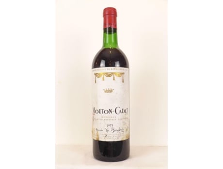 Vinho Tinto MOUTON-CADET 1975 (75 cl - 1 unidade)