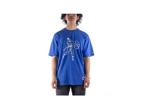 T-Shirt de Homem RUSSELL ATHLETIC EAGLE R Algodão Azul (L)