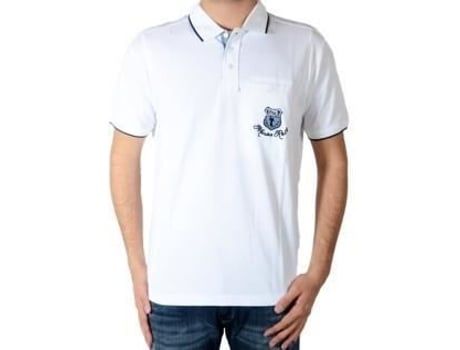 Polo de Homem MARION ROTH Algodão Azul (M)