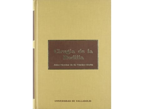 Livro Cirugía De La Rodilla de Miguel Maria Sanchez Martin (Espanhol)