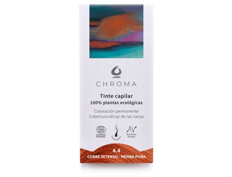 Corante Cobre Bio Intenso Henna Pura 4.4 100Ml CHROMA