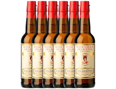 Generoso VALDESPINO Valdespino Deliciosa En Rama Palomino Fino Manzanilla-Sanlúcar de Barrameda 0.37 L (6 unidades)