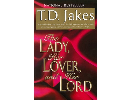 Livro the lady, her lover, and her lord de t.d jakes (inglês)