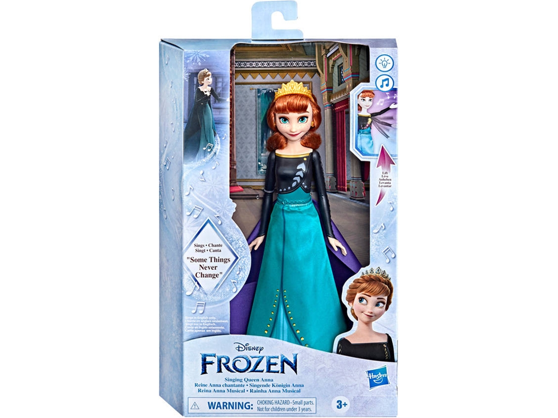 Boneca Anna Cantora Frozen 2 - Anna Musical - Hasbro