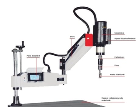 METALWORKS 790004413 Enfiador de Braço Elétrico Mwkz12H