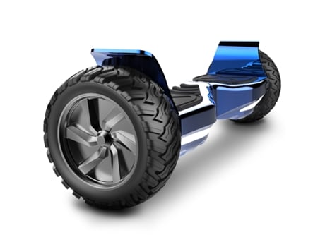 HITWAY Hoverboard 8.5'' com Pneus Todo-o-Terreno, Bluetooth, Luzes LED e Aplicativo - Azul