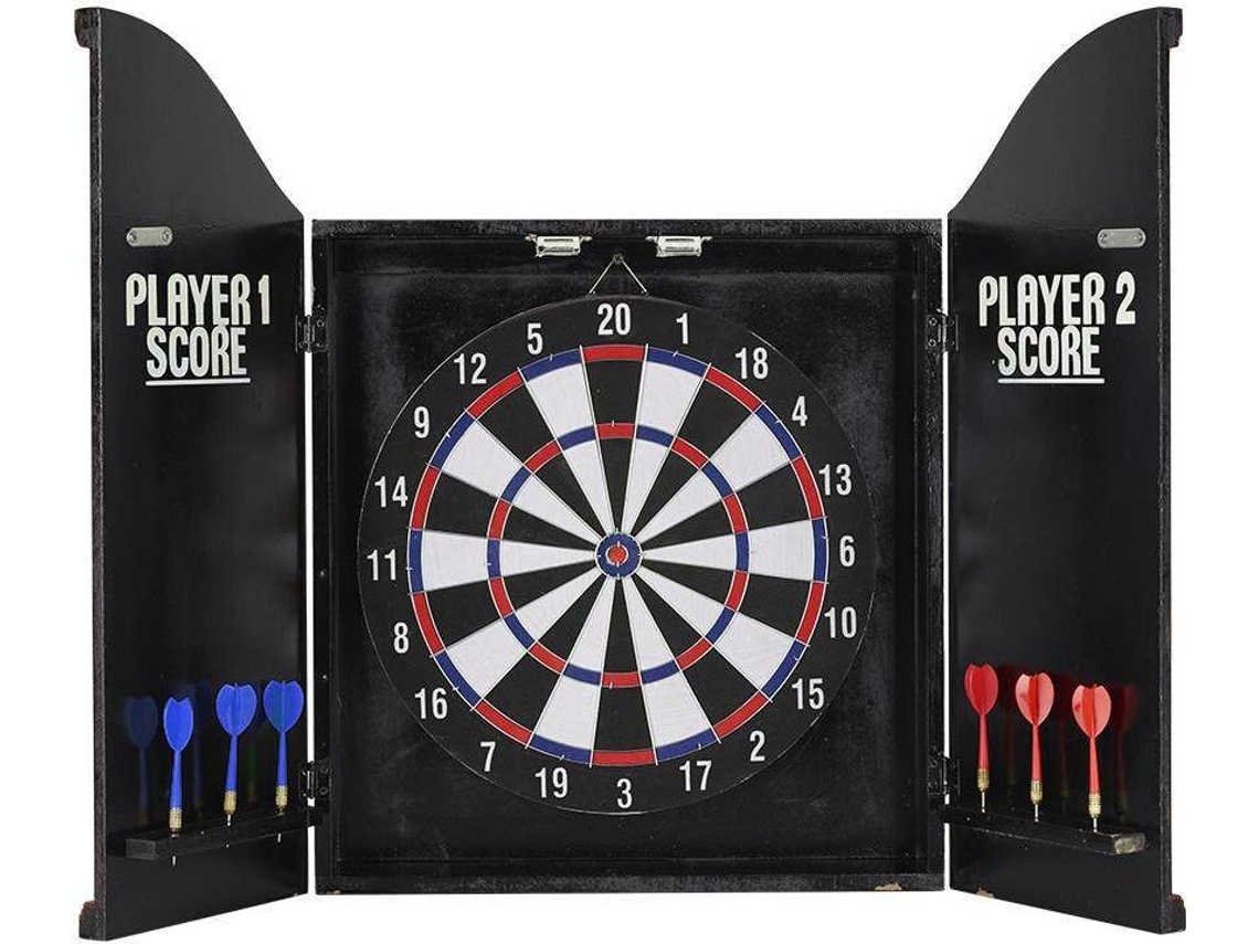 Quadro Decorativo Jogos Dardos Dart Board Fogo Água Chamas