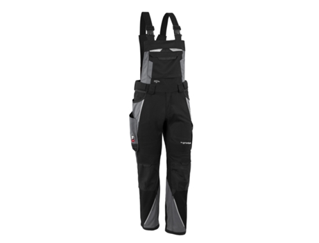 Calças de Trabalho QUALITEX WORKWEAR Iron Tecido Misturado (Preto e Cinzento - Tam: 46)