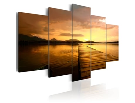 Quadro ARTGEIST Sunset Island (100x50)