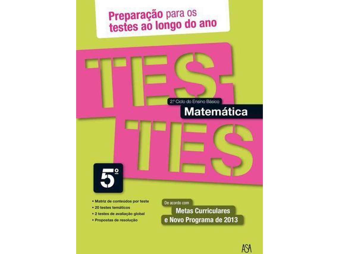 Teste de Matemática!