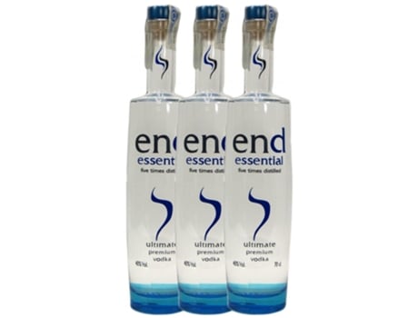 Vodka TELLO Tello End Essential Blanca (0.7 L - 3 unidades)