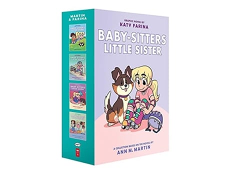 Livro BSCG Little Sister Box Set Graphix Books 14 de Ann M Martin (Inglês)