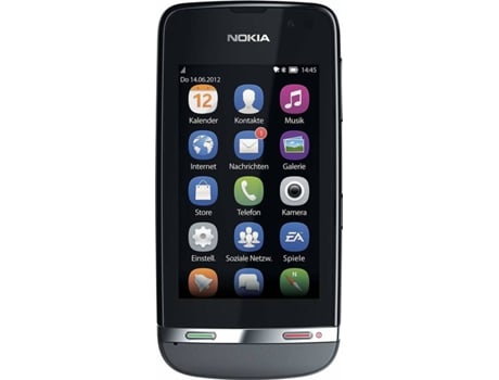 Telemóvel NOKIA Asha 311 (Cinza)