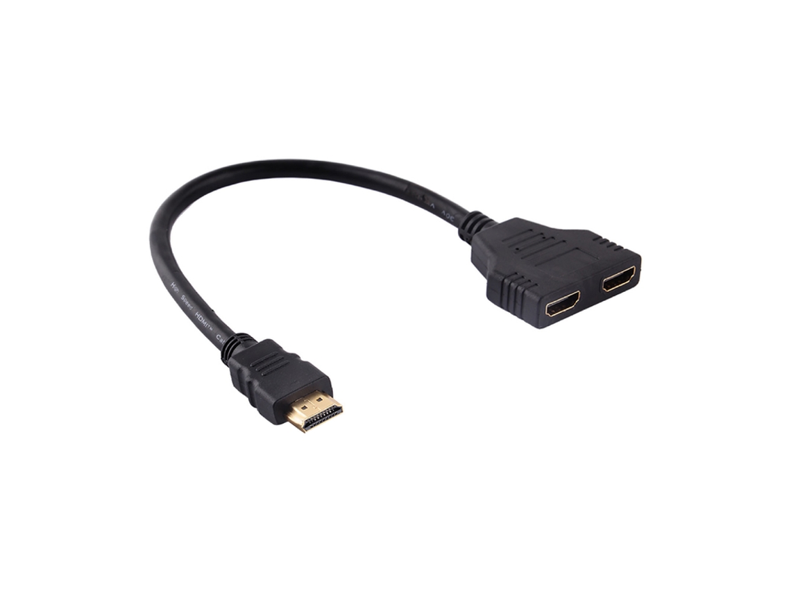 Generic HDMI 1 Male à Double HDMI 2 Femelle Y cable adaptateur HD