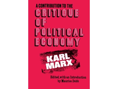 Livro A Contribution to the Crituque of Political Economy Karl Marx (Inglês)