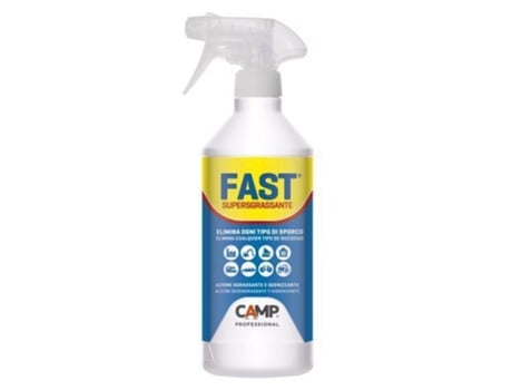 Detergente desengordurante multiusos spray fast® em pulverizador de 750 ml CAMP