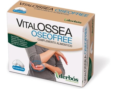 Suplemento Alimentar DERBOS Vitalossea Osseofree 60 Comprimidos