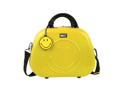 Necessaire Smiley Originals Amarelo/Preto