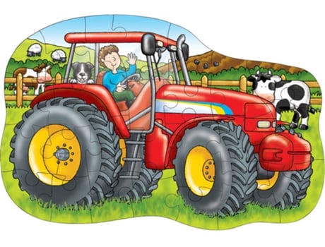 Puzzle  Big Tractor Jigsaw