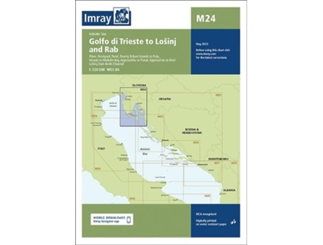 Livro Imray Chart M24 de Imray (Inglês)