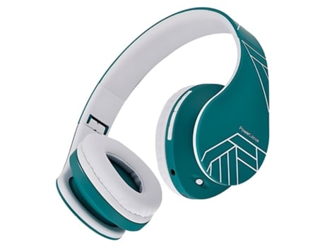 Auscultadores POWERLOCUS Bluetooth Branco