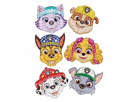 Nickelodeon Canina Patrol Cria Seus Mosaicos (Idade Mínima Recomendada: 3 anos)